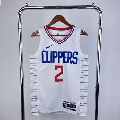 Camisa Kawhi Leonard Branca Masculina 2023 - Time Principal