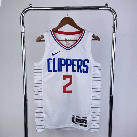 Men’s 2023 Kawhi Leonard White Home Team Jersey