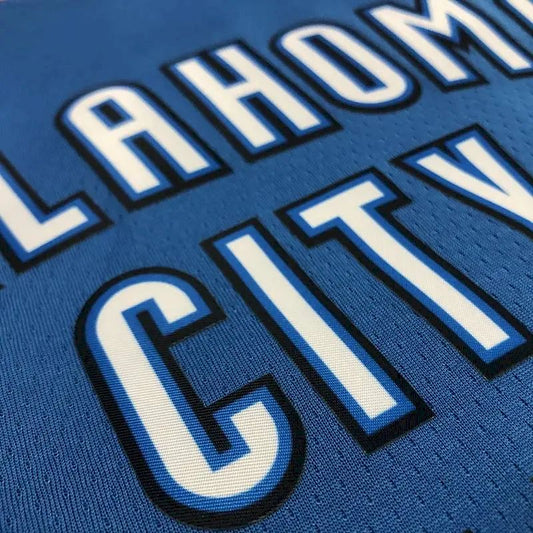 Camisa masculina Carmelo Anthony Swingman azul – Edição Icon