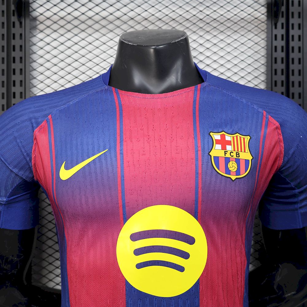 Barcelona 2025/26 Home Jersey Player Version
