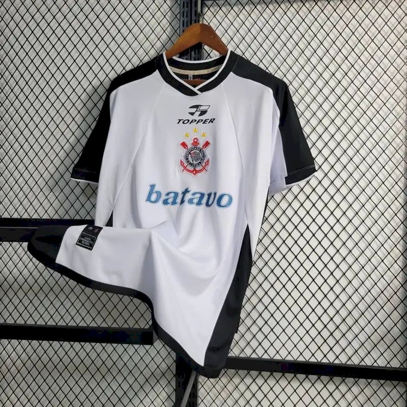Camisa retrô Corinthians 2000 Home