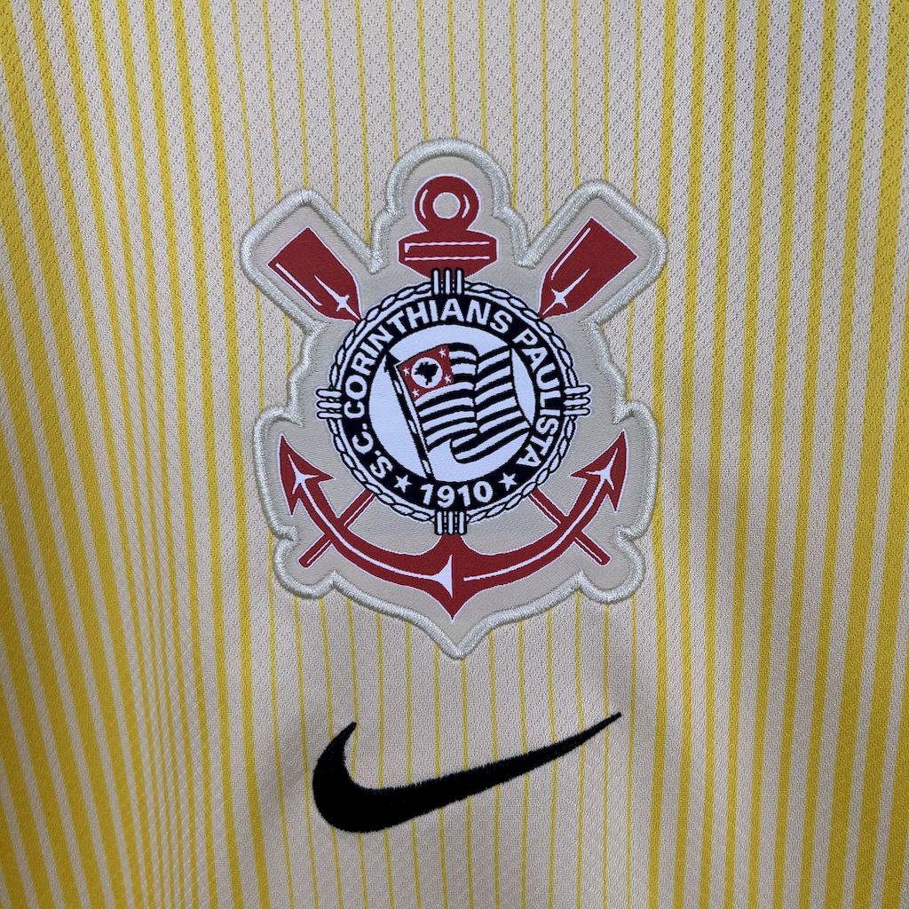 Corinthians 2025/26 Yellow goalkeeper Jersey