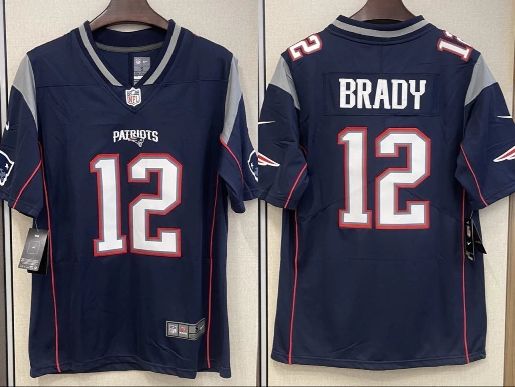 Camisa NFL New England Patriots Tom Brady 12
