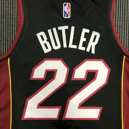 Men’s Jimmy Butler Black Team Jersey – 75th Anniversary Edition