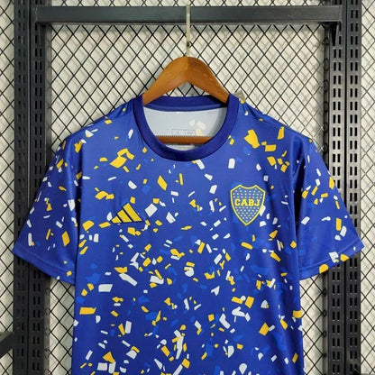 Camisa de treino pré-jogo do Boca Juniors 2023/24