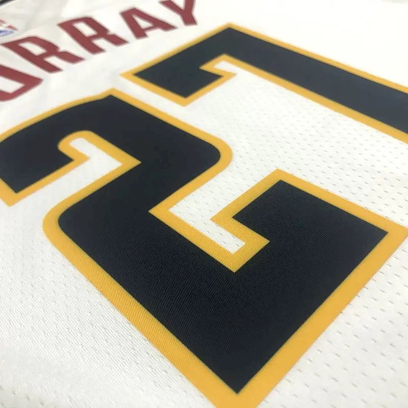 Camisa Jamal Murray Branca Swingman Versão Jogador Masculina – Edição Associação