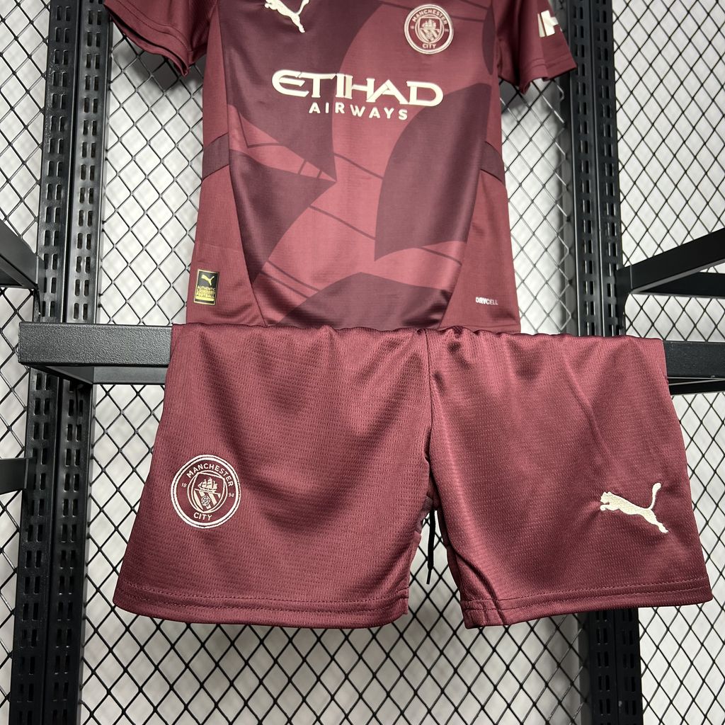 Kids Manchester City 2024/25 Third Kit