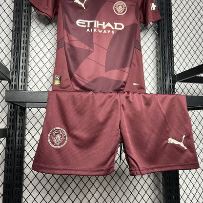 Kids Manchester City 2024/25 Third Kit