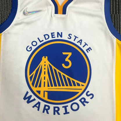 Camisa Jordan Poole Branca Masculina – Edição de 75º Aniversário