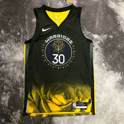 Camisa preta masculina Stephen Curry Team – Edição City