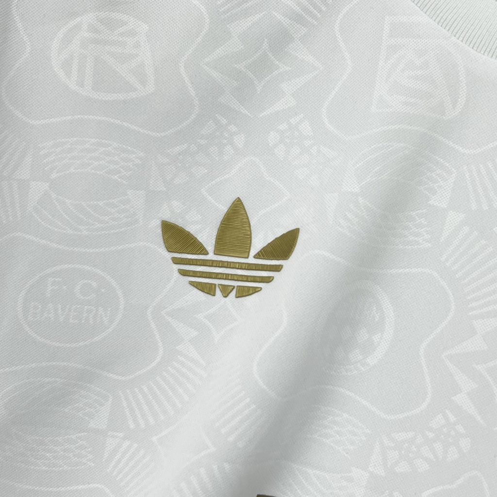 Bayern Munich 2024/25 125 Anniversary White Jersey