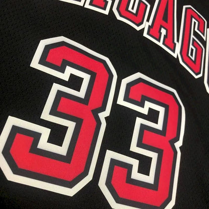 Camisa Scottie Pippen Masculina Preta Versão Jogador – Edição Clássica