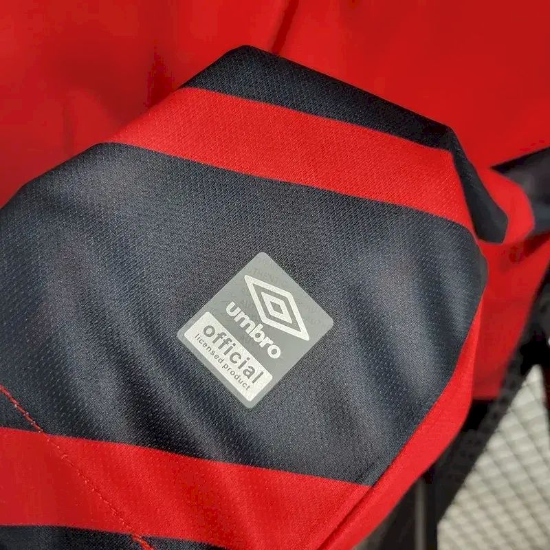 Men's Athletico Paranaense 2023/24 Home Long Sleeve Jersey