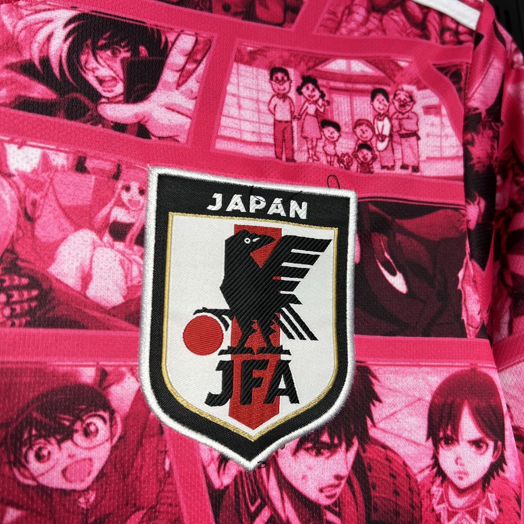 Men's Japan 2024/25 Pink Jersey