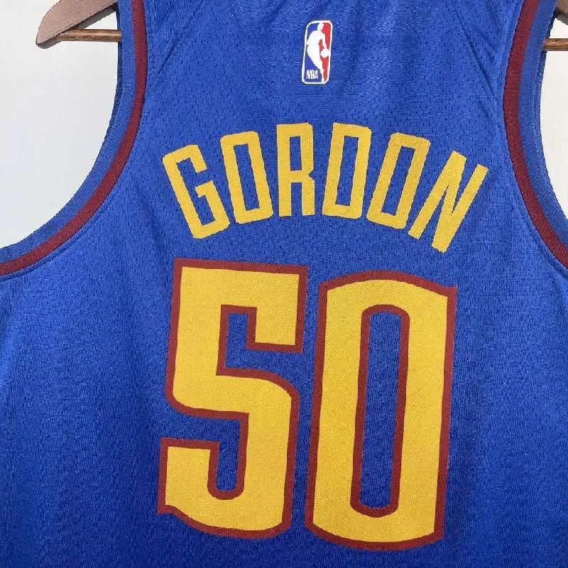 Camisa Masculina Aaron-Gordon Azul – Edição Statement