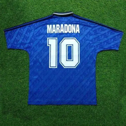 Argentina 1994 Away Maradona 10 Retro Jersey