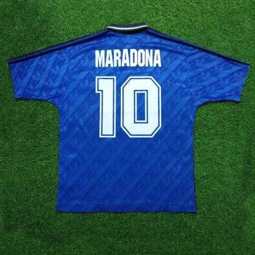 Argentina 1994 Away Maradona 10 Retro Jersey
