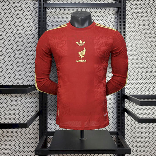 Mexico 2025/26 Red Special Edition Jersey Player Version 2