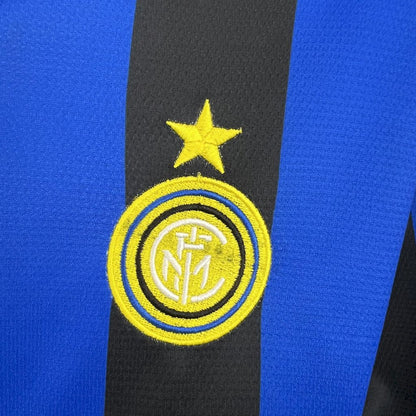 Camisa retrô de mangas compridas Inter de Milão 1998/99
