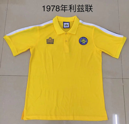 Camisa retrô reserva do Leeds United FC 1972