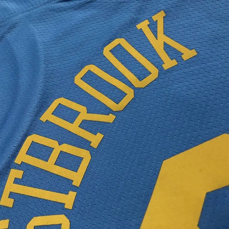 Russell Westbrook Men’s Blue Swingman Team Jersey – MPLS Classical Edition