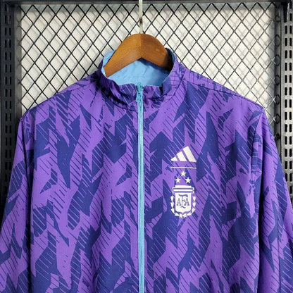 Argentina 2023 Jaqueta Corta-vento Dupla Face