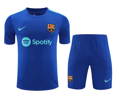 Camisa de treino adulto Barcelona 2023/24 + short 418