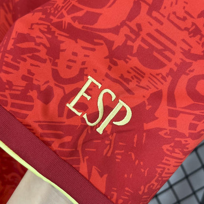 Camisa vermelha especial Espanha 2024/25