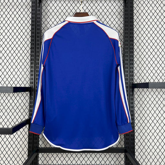 Japan 2000 Home Long Sleeves Retro Jersey