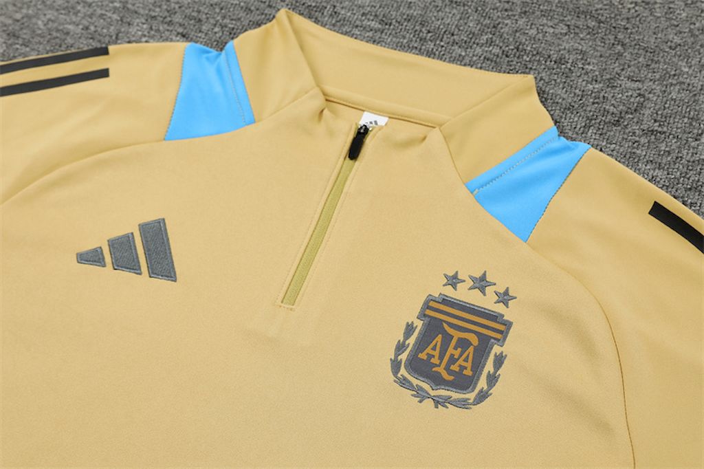 Suéter adulto Argentina 2024/25 com zíper e calça 14001