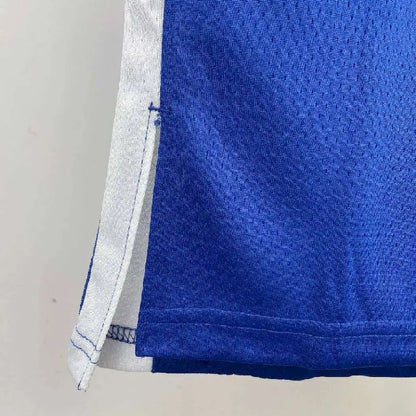 Camisa azul reserva masculina Andrew Wiggins