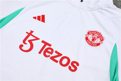Suéter e calça adulto Manchester United 2023/24 com zíper 14001
