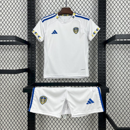 Kids Leeds United FC 2025/26 Home Kit