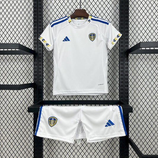 Kids Leeds United FC 2025/26 Home Kit