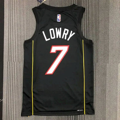 Camisa preta masculina Kyle Lowry Team – Edição City do 75º aniversário