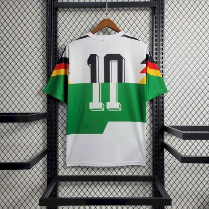 Camisa retrô da Alemanha para a Copa do Mundo de 1990