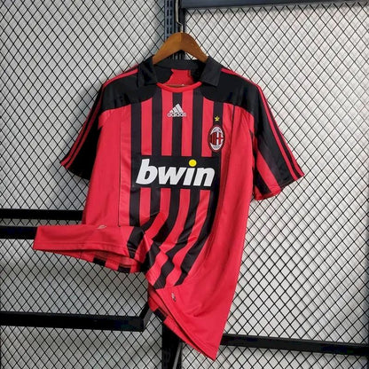 Camisa retrô do AC Milan 2007/08