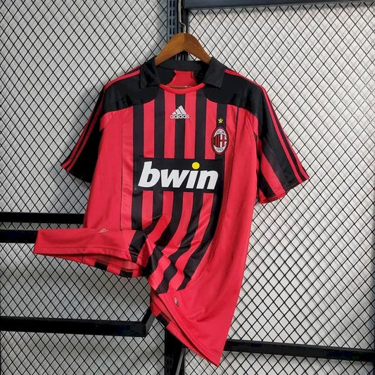 Camisa retrô do AC Milan 2007/08