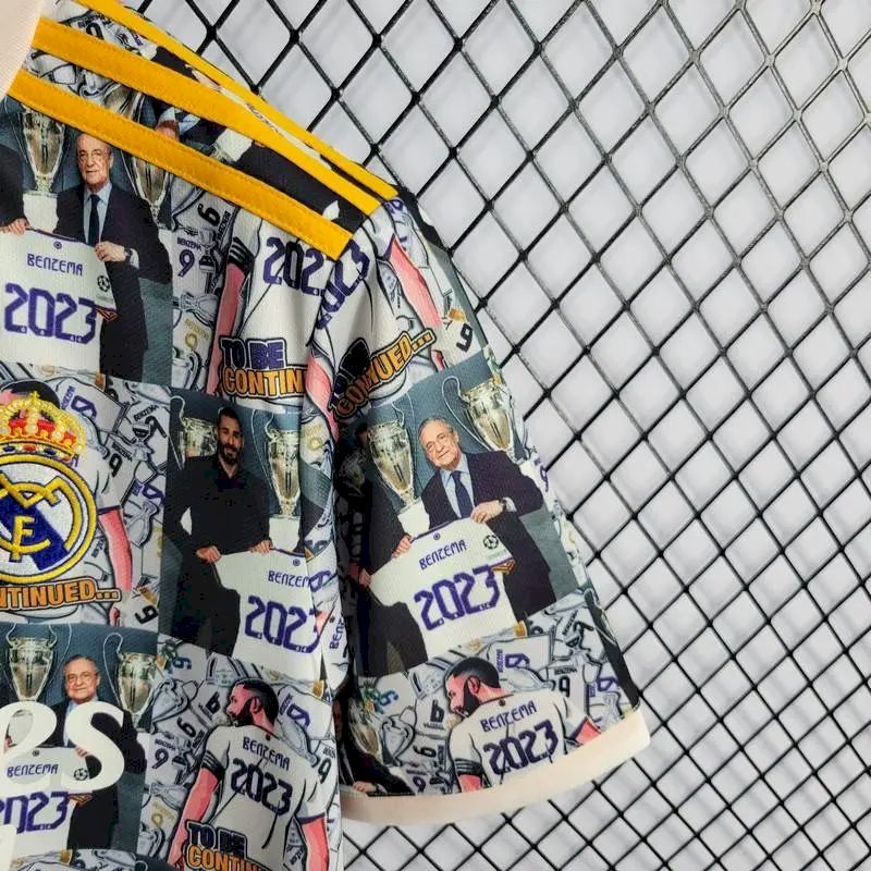 Camisa Real Madrid 2022/23 Benzema Edição Especial