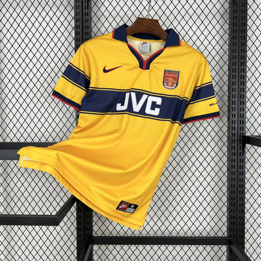 Camisa retrô reserva do Arsenal 1997/99