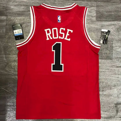 Camisa Derrick Rose Masculina Vermelha Versão Jogador – Edição Clássica