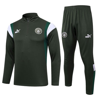 Suéter e calça Manchester City 2024/25 com zíper e meio zíper 815