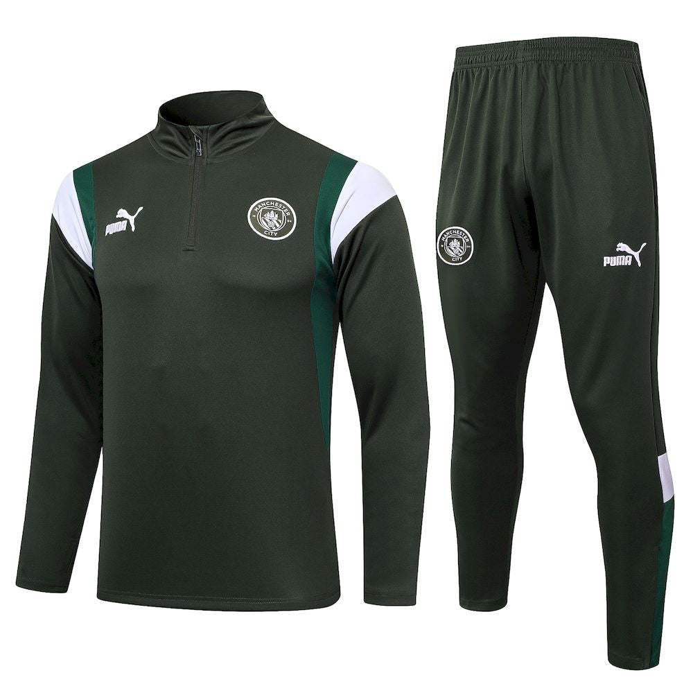 Suéter e calça Manchester City 2024/25 com zíper e meio zíper 815