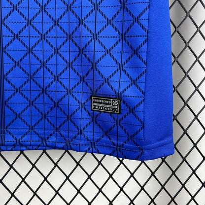 Paris Saint-Germain 2025/26 Pre-match training blue Jersey