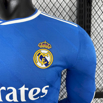 Real Madrid 2025/26 Third Long Sleeves Jersey Player Version