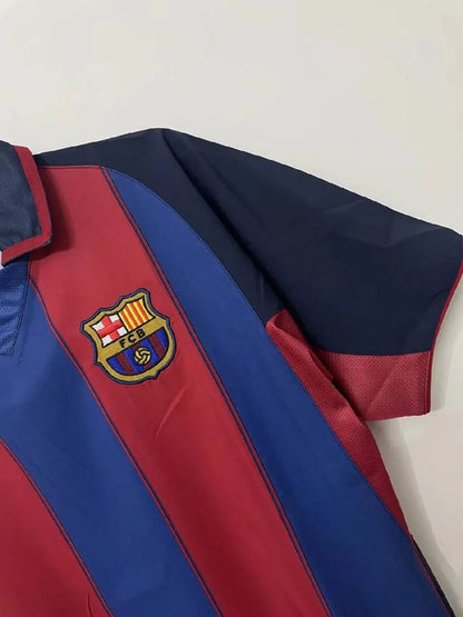 Camisa retrô titular do Barcelona 2003/04