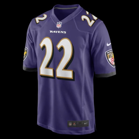 Jersey NFL Baltimore Ravens Derrick Henry 22