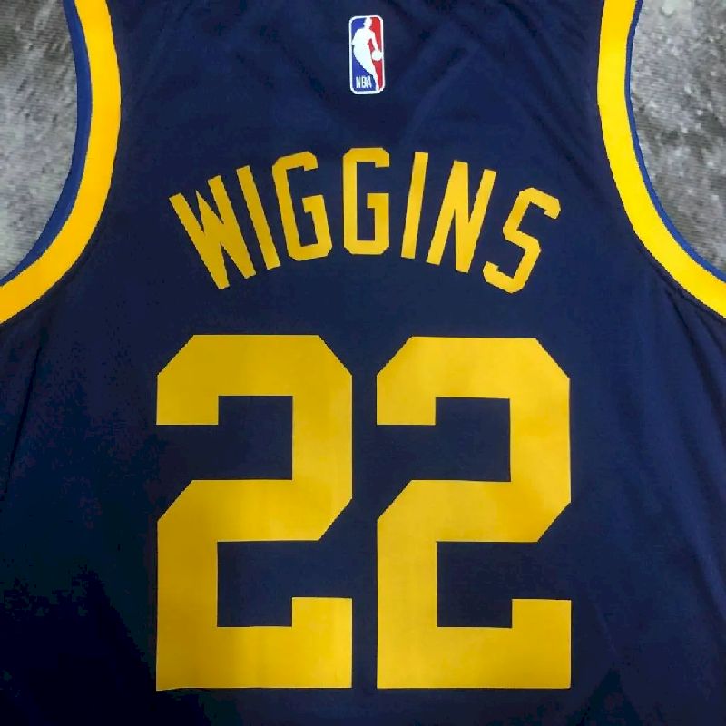 Men’s Andrew Wiggins Blue Team Jersey – Statement Edition