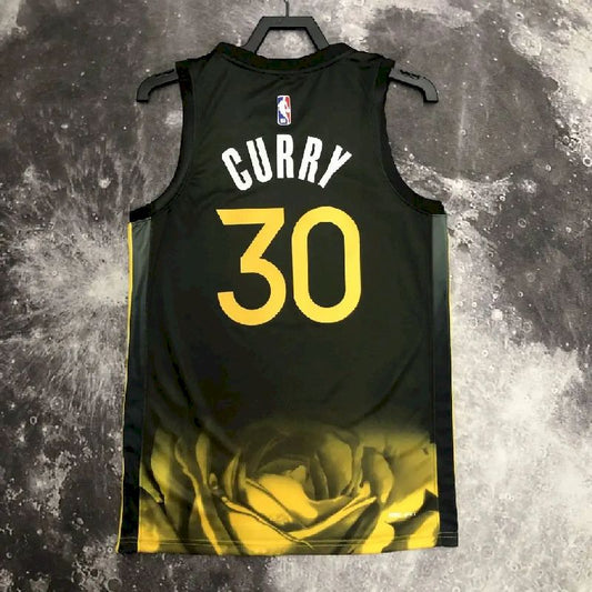 Men’s Stephen Curry Black Team Jersey – City Edition