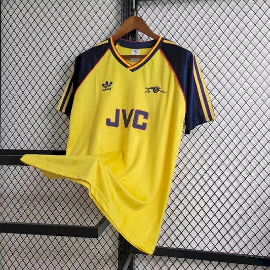 Camisa retrô reserva do Arsenal 1988/89